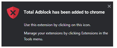 adblock tab browser start